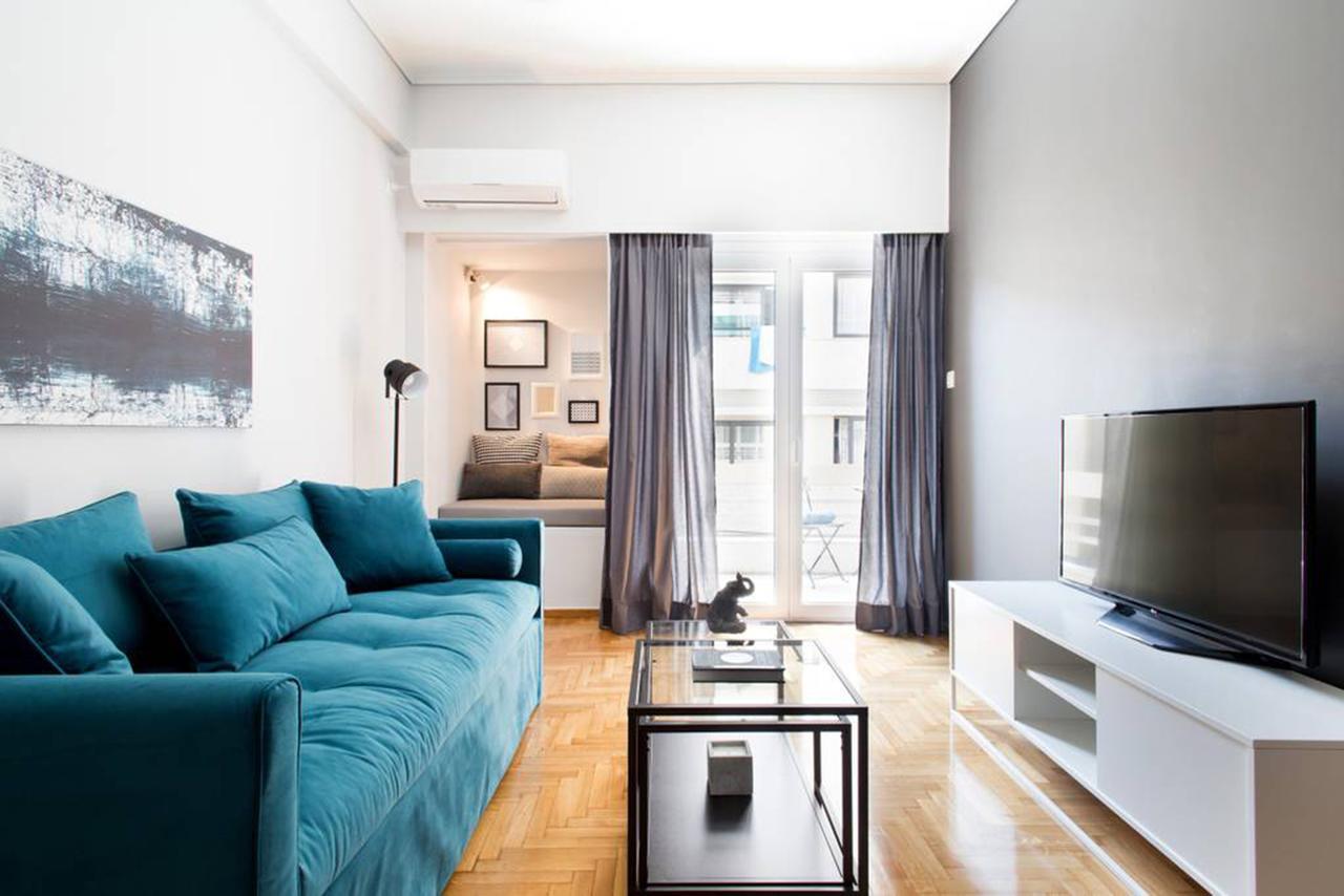 Apartmán Bright Flat Near The Acropolis By Upstreet Atény Exteriér fotografie