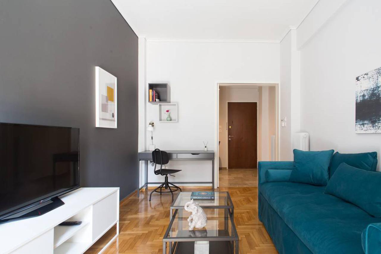 Apartmán Bright Flat Near The Acropolis By Upstreet Atény Exteriér fotografie